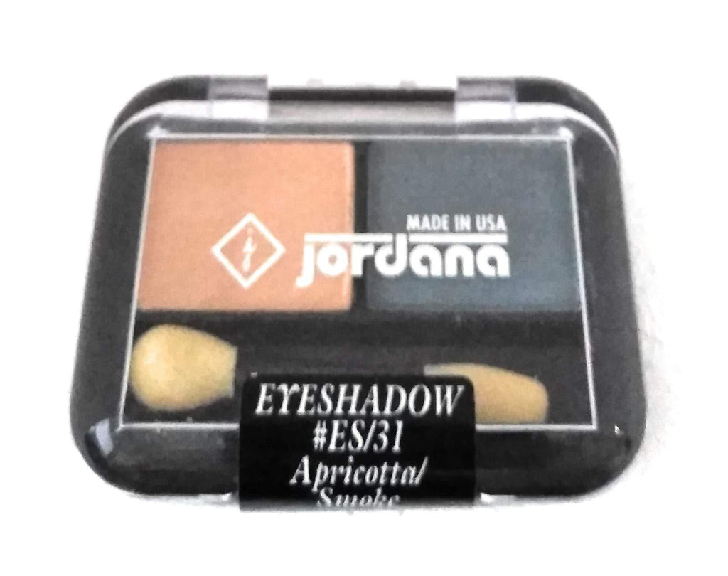 Jordana Eyeshadow Duo ES/31 Smoke/Apricotta - BeesActive Australia
