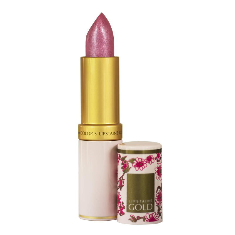 Lipstains Gold All-In-One Lipstick - Super Rich Conditioning Ingredients, Amazing Staying Power, Smudge Proof and a Diverse Color Range - From the UK (Silver Rose) Silver Rose - BeesActive Australia