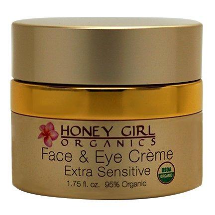 Honey Girl Organics Extra Sensitive Face and Eye Creme, 1.75 Fluid Ounce - BeesActive Australia