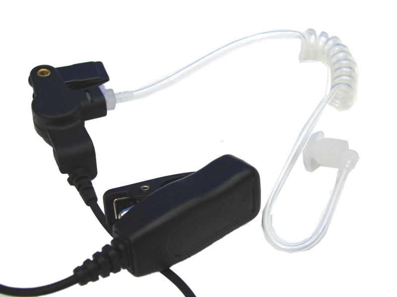 [AUSTRALIA] - Two-Wire Surveillance Mic for Motorola CP200 CP200D XLS PR400 EP450 GTX GP300 P1225 CP185 P110 SP50 Radio Lapel Shoulder Mic. 