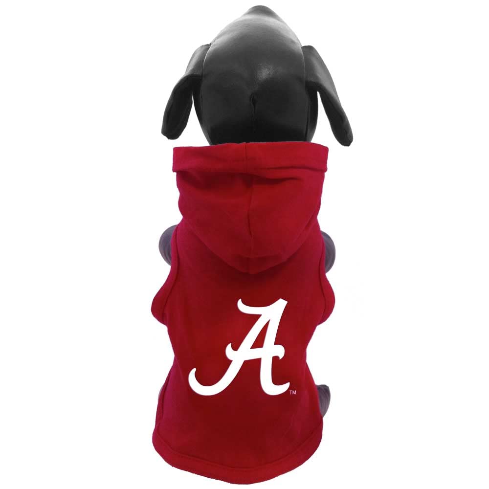 NCAA Alabama Crimson Tide Collegiate Cotton Lycra Hooded Dog Shirt Team Color Medium - BeesActive Australia