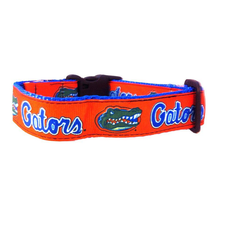NCAA Florida Gators Dog Collar, Team Color, Large - BeesActive Australia