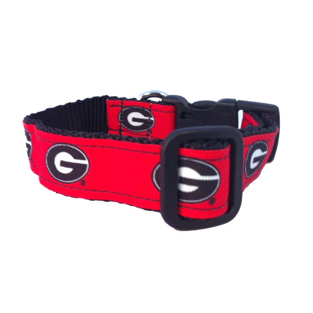 NCAA Georgia Bulldogs Dog Collar (Team Color, Large) - BeesActive Australia