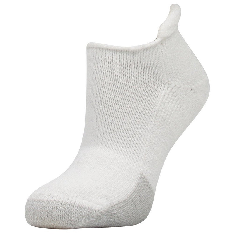 thorlos Women's T Max Cushion Tennis Rolltop Socks Medium White - BeesActive Australia