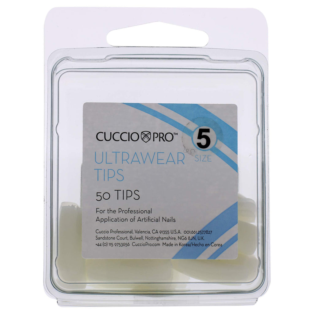 Cuccio Pro Ultrawear Tips - 5 50 Pc, 50count - BeesActive Australia