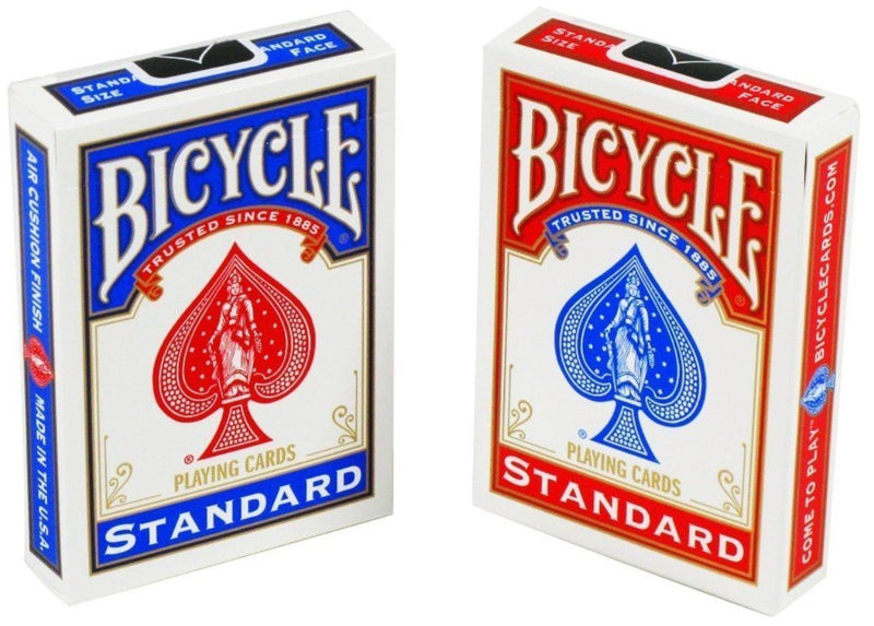 Bicycle Standard Face Playing Cards, 2 Piece 2 Packs - BeesActive Australia