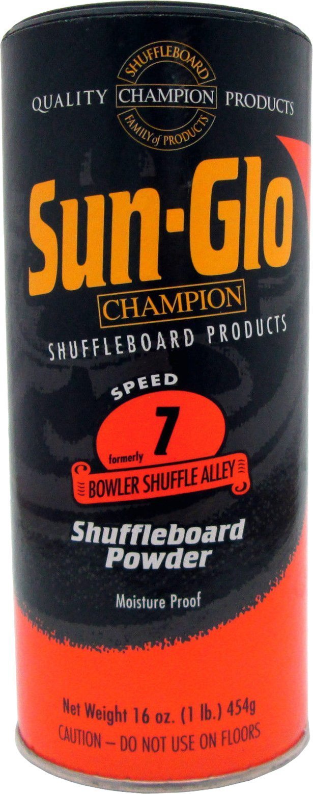 Sun-Glo Speed 7 (Bowler Shuffle Alley Wax) Shuffleboard Table Powder, 16 oz. Can - BeesActive Australia