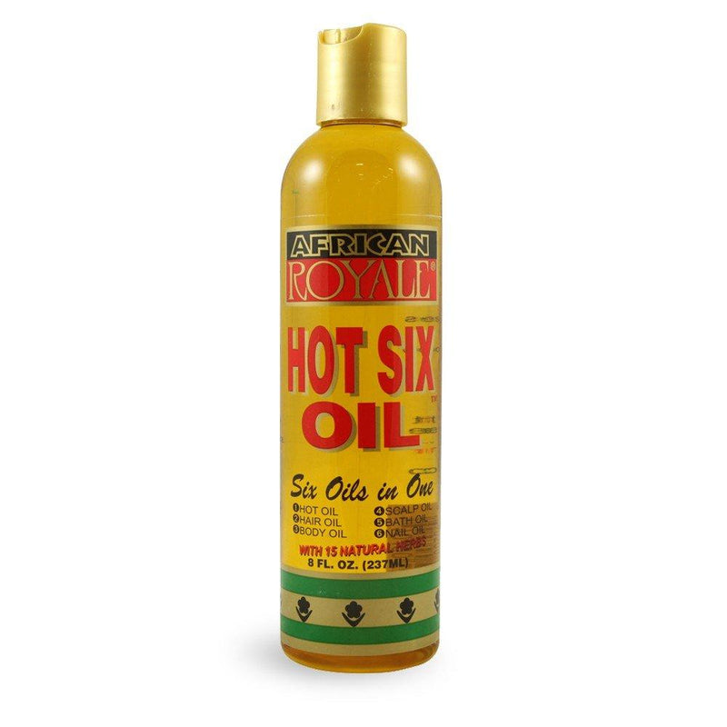 African Royale Hot Six Hair Oil, 8 Ounce (Pack of 2) 8 Ounce (Pack of 2) - BeesActive Australia