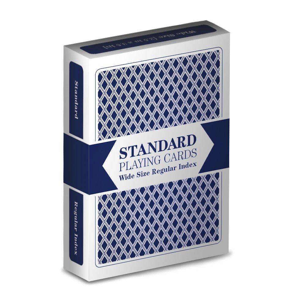 [AUSTRALIA] - Single Blue Deck Standard Playing Cards (Wide Size, Regular Index) 