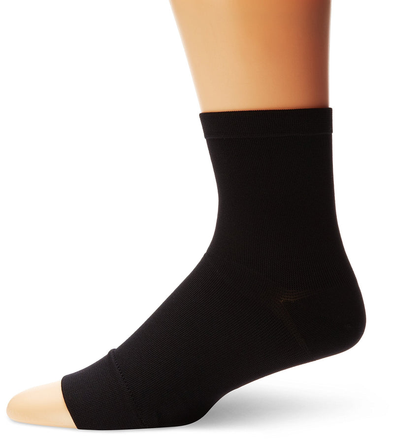 CEP Unisex Ortho+ Ankle Sleeve Perfect Fit under shoes & socks for ankle injuries, pains, swelling, and support Size I (Above Ankle Bone: 6.75-8-Inch) Black - BeesActive Australia