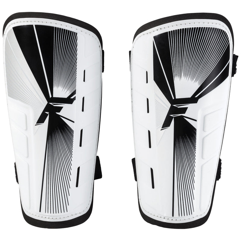 Franklin Sports Soccer Shin Guards for Youth + Adults - Superlight Shin Guards for Men, Women + Kids - (2) Shin Guard Set for Boys + Girls - White Medium - BeesActive Australia