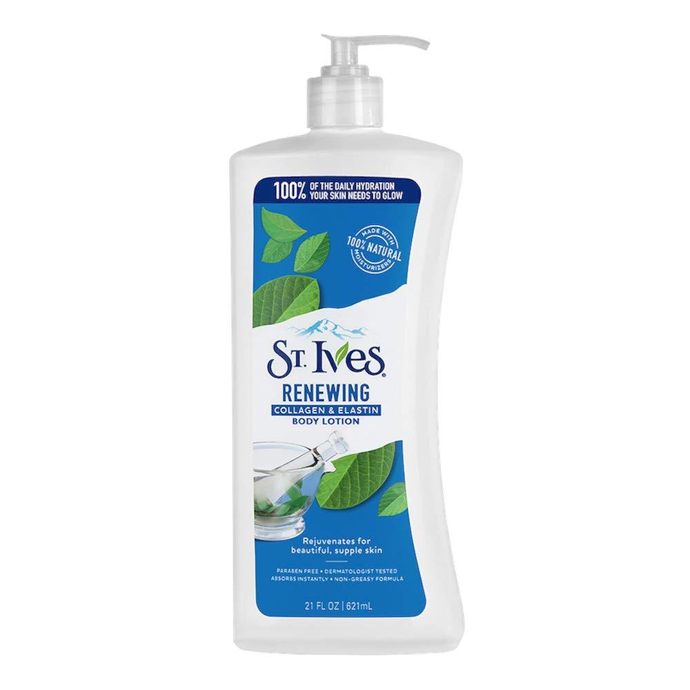 St. Ives Skin Renewing Body Lotion, Collagen Elastin 21 oz Unscented  21 Ounce - BeesActive Australia