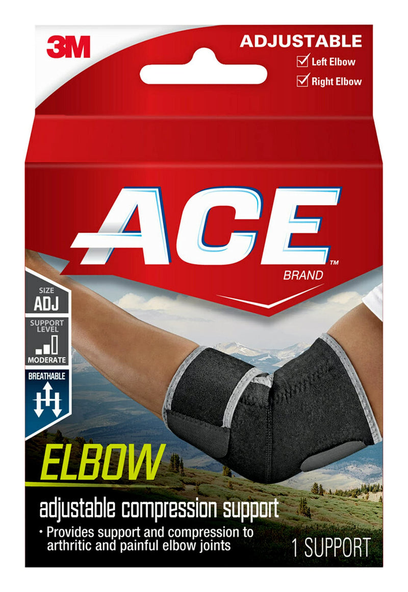 ACE Adjustable Neoprene Elbow Support, Provides Support & Compression to Arthritic and Painful Elbow Joints - BeesActive Australia