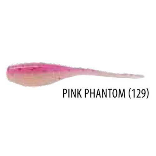 [AUSTRALIA] - Bobby Garland Mo'Glo Baby Shad Glow-in-The-Dark 2 inch Soft Plastic 18 Pack Mo'glo Pink Phantom 
