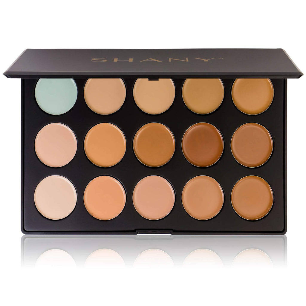 SHANY Professional Cream Foundation and Camouflage Concealer - 15 Color Palette - BeesActive Australia