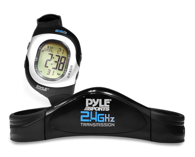 Pyle Sports Ladies Heart Rate Monitor with Calorie and Fat Burned, 50 Lap Chronograph, Black - BeesActive Australia