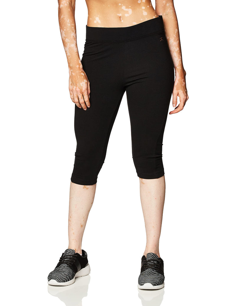 Danskin Women's Capri Legging Large Black - BeesActive Australia