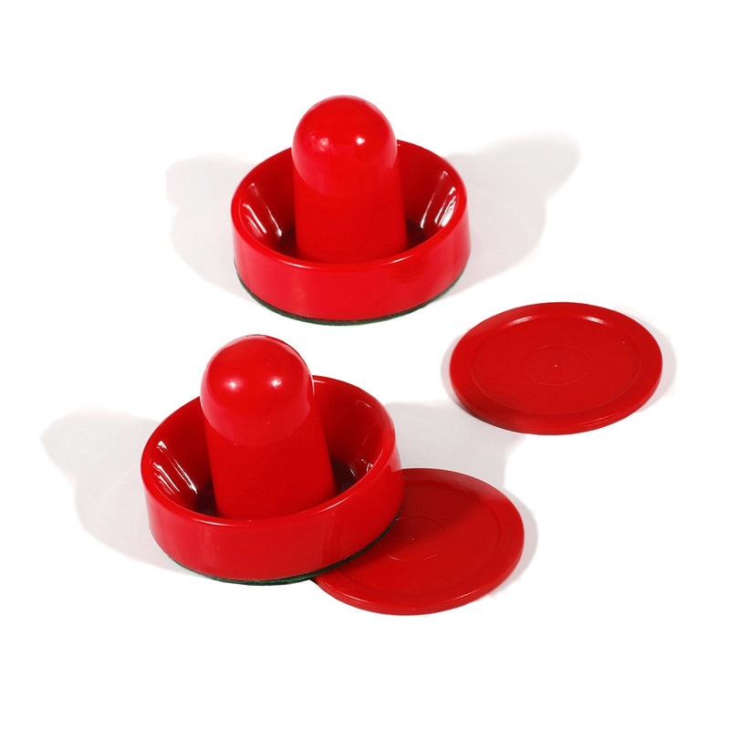 Hathaway 3-Inch Striker and 2.5-Inch Puck Air Hockey Set, Red - BeesActive Australia