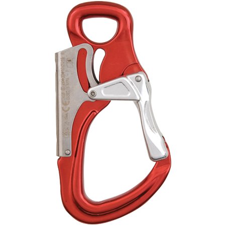 KONG Anodized Tango Carabiner, Red/Polished, 136mm - BeesActive Australia