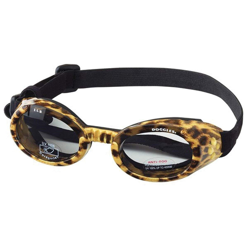 Doggles ILS Large Leopard and Smoke Lens Eyewear for Dogs - BeesActive Australia