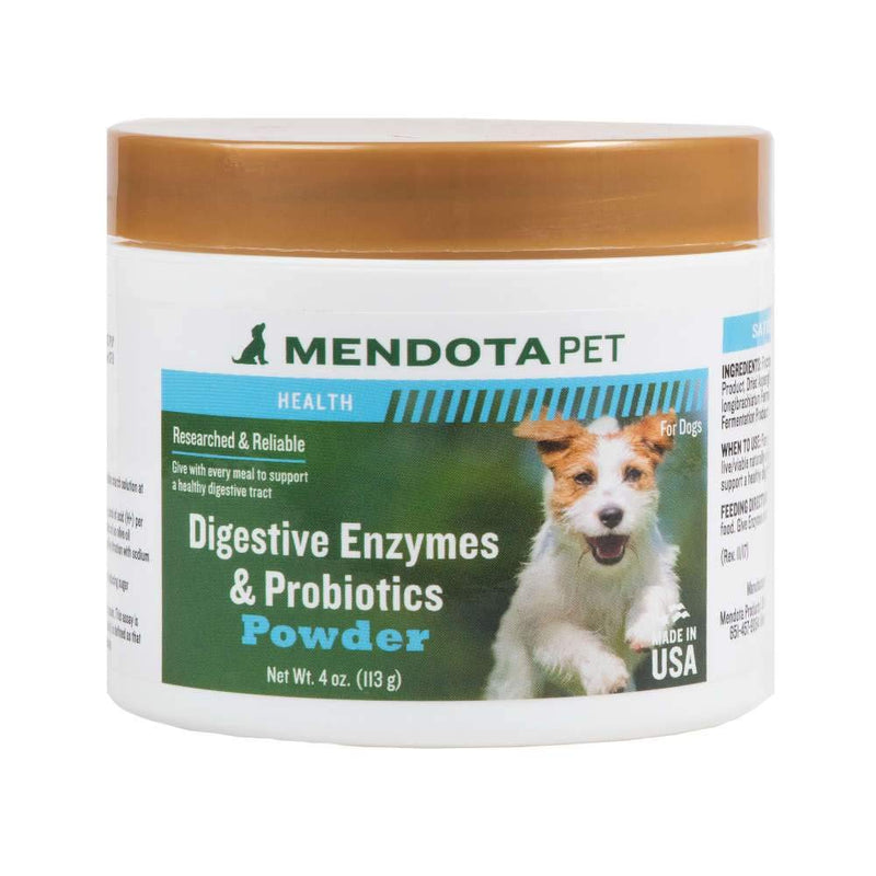 Mendota Pet Digestive Enzymes & Probiotics (Powder) - Dog Probiotics - BeesActive Australia