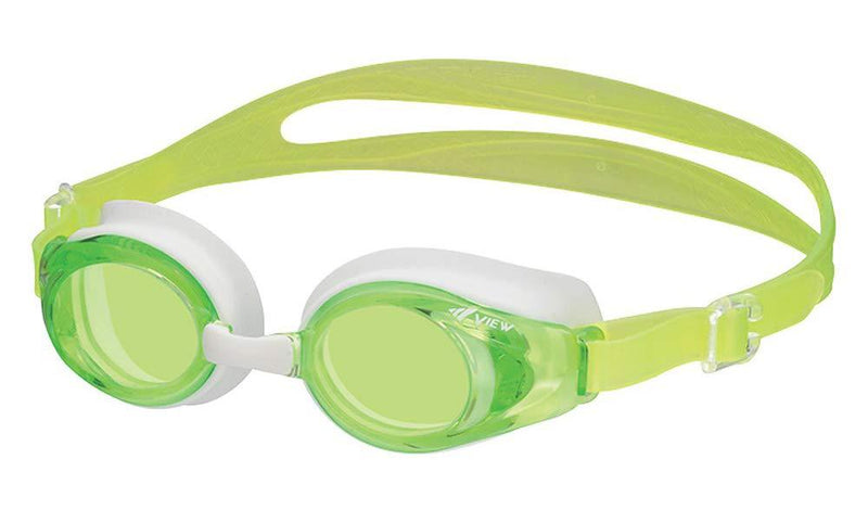 [AUSTRALIA] - VIEW Swimming Gear V-710JA Junior Squidjet Swim Goggles, Lime Green 