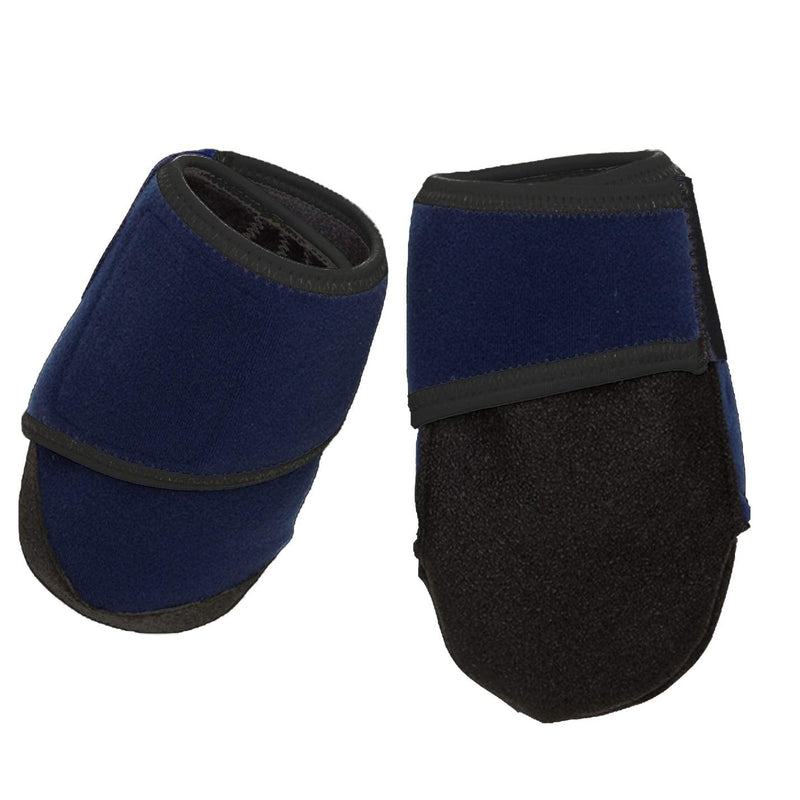 Healers Medical Dog Boots and Gauze Bandages, Box Set of 2 Boots with 2 Gauze Pads, Blue Medium 1 - BeesActive Australia