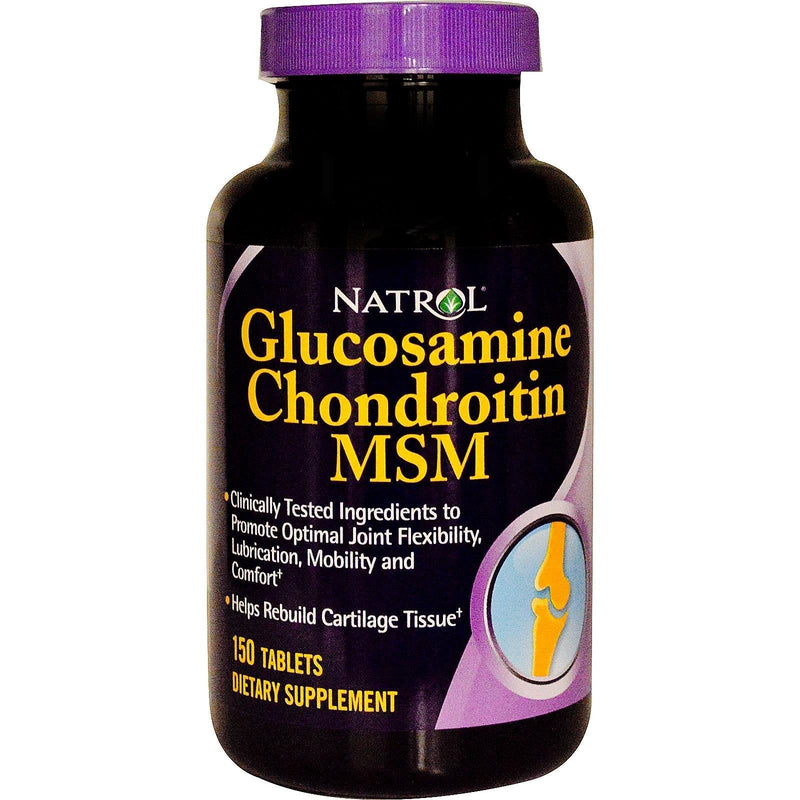 Natrol Glucosamine Chondroitin MSM 150 Tablets - BeesActive Australia