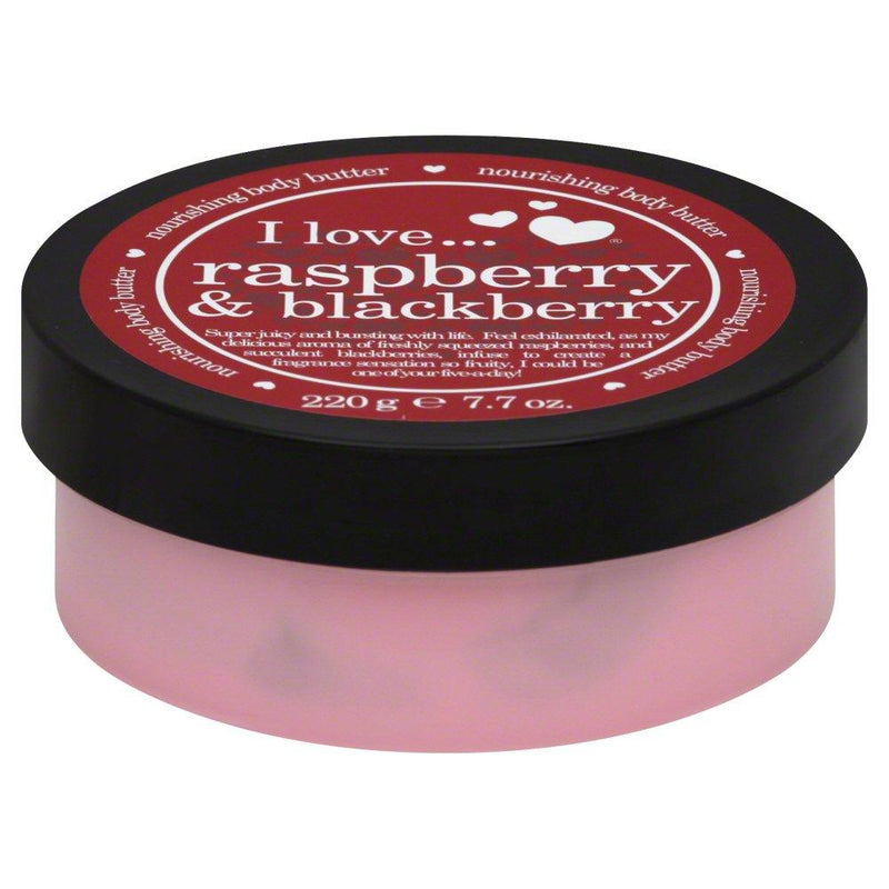 I love Body Butter, Nourishing, Raspberry & Blackberry 7.7 oz (220 g) - BeesActive Australia