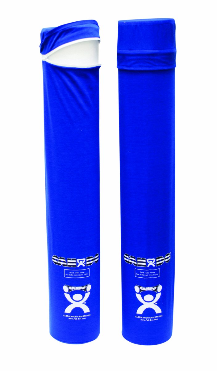 CanDo Foam Roller Cover, Accessory, Cotton Cover for 6" X 36" Half-Round 6"D X 36"L - BeesActive Australia