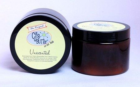 The Original CJ's BUTTer All Natural Shea Butter Balm - Oatmeal, Milk & Honey, 12 oz. Tub - BeesActive Australia
