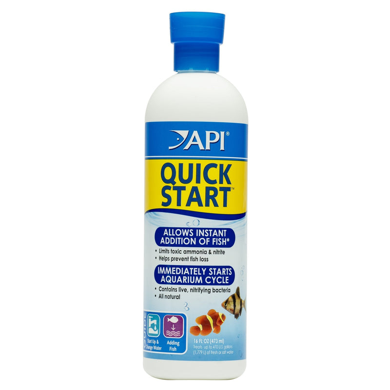 API Quick Start Nitrifying Bacteria, for Freshwater and Saltwater Aquarium 16-Ounce - BeesActive Australia