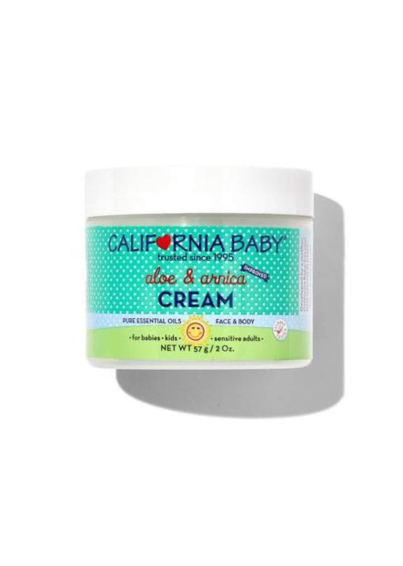 California Baby Aloe & Amica Cream (2 oz) For Sunburned, Dry, or Irritated Skin - BeesActive Australia