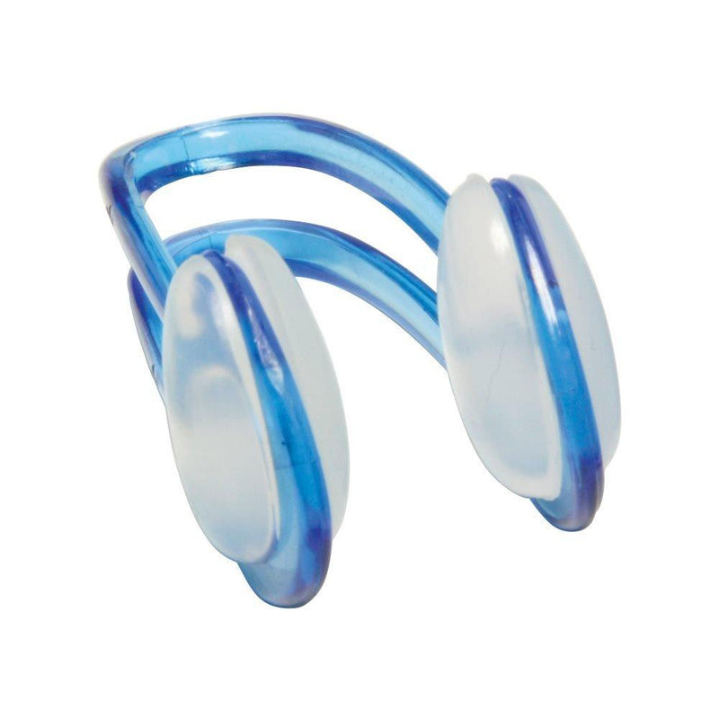 [AUSTRALIA] - Water Gear Polycarbonate Nose Clip, Clear Pad/Blue Clip 