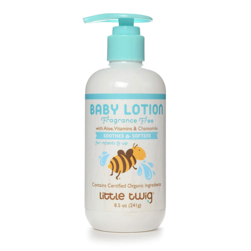 Little Twig All Natural, Hypoallergenic Baby Lotion, Unscented, 8.5 Fluid Ounce - BeesActive Australia