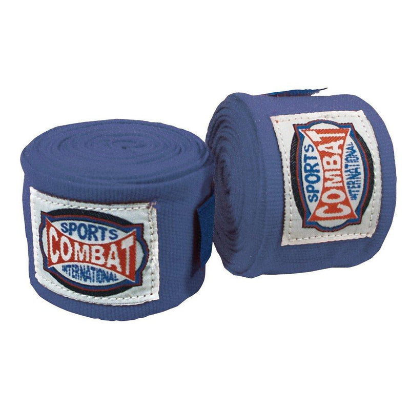 [AUSTRALIA] - Combat Sports Semi-Elastic Handwraps Blue 