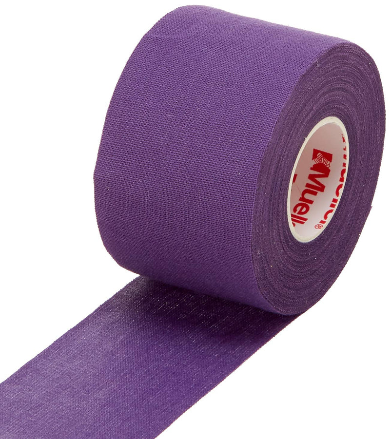 Mueller Sports Medicine Athletic Tape, 1.5" X 10yd Roll, Purple, 2 pack - BeesActive Australia