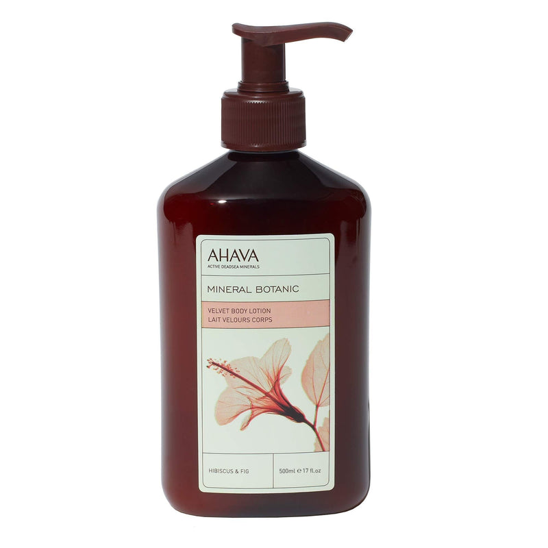 AHAVA Dead Sea Mineral Botanic Velvet Body Lotion, Hibiscus & Fig - BeesActive Australia