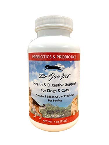 Dr. Goodpet Probiotics w/prebiotics - Billions of High-Potency CFU's - Superior Digestive Support - BeesActive Australia