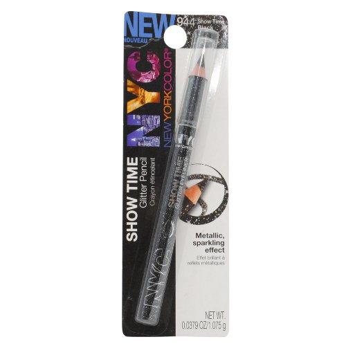 N.Y.C. SHOW TIME GLITTER PENCIL #944 SHOW TIME BLACK - BeesActive Australia