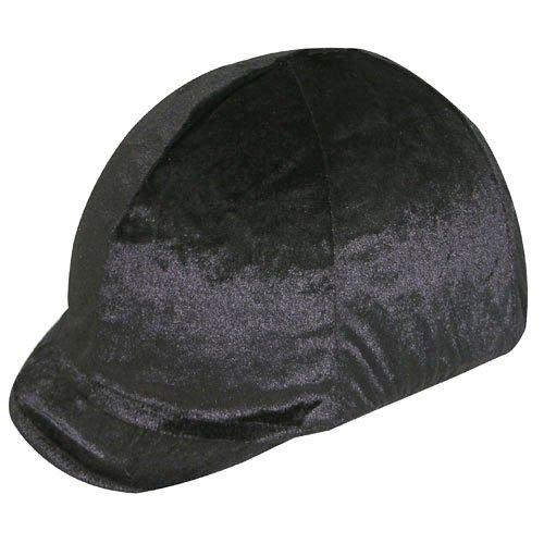 [AUSTRALIA] - Velvet Stretch Helmet Cover Soft Standard Black 