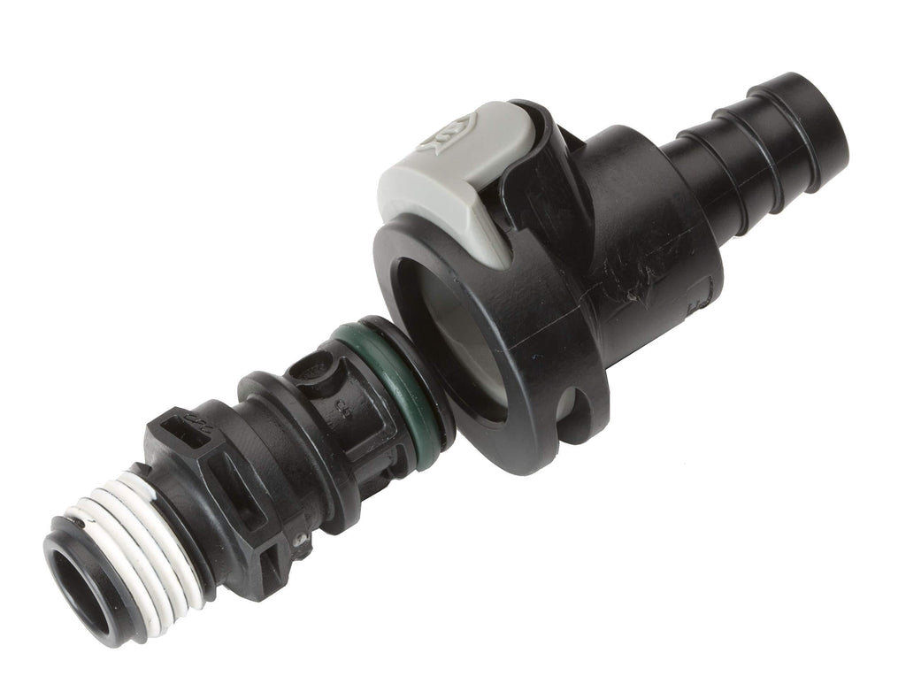 [AUSTRALIA] - attwood 8838US6 Universal Male and Female Sprayless Connector with Thread Sealant 