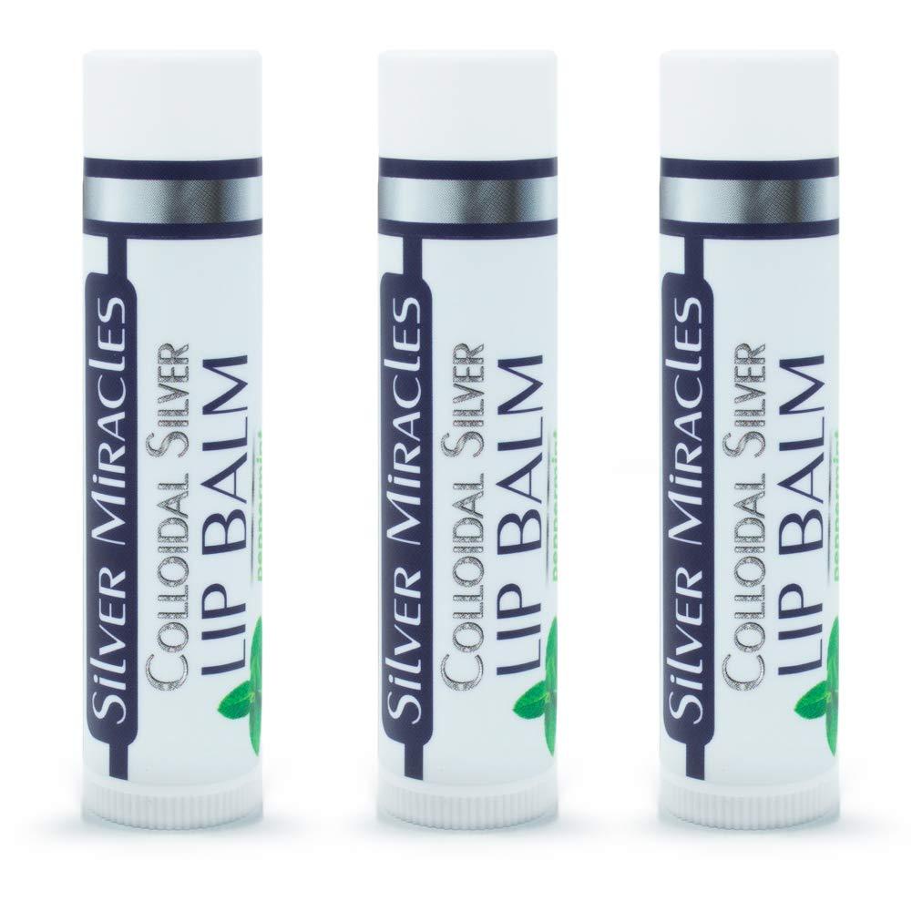 Colloidal Silver Lip Balm (TUBE)- 3 Pack - BeesActive Australia