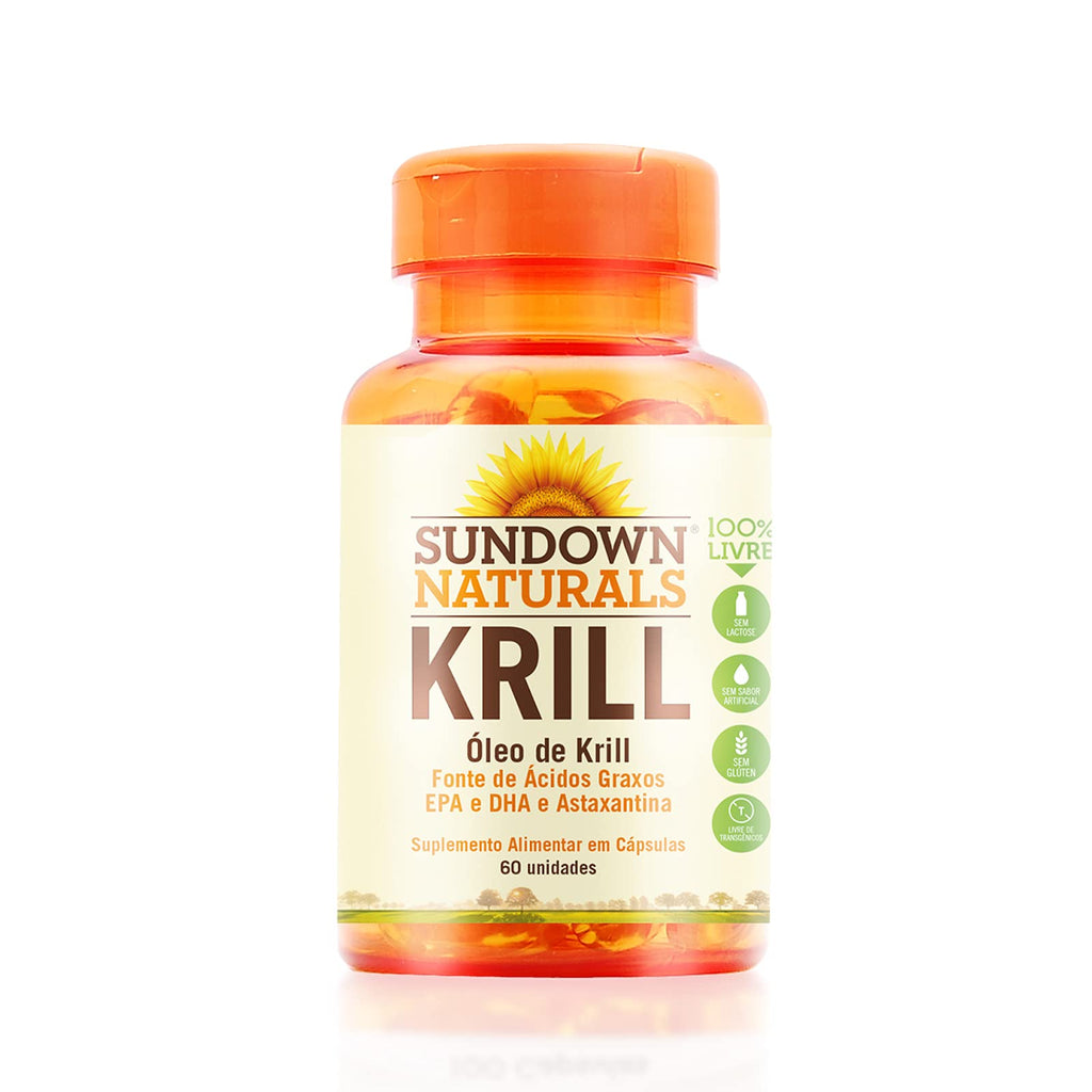 Sundown Triple Strength Red Krill Oil 1000 mg, 60 Softgels (Packaging May Vary) - BeesActive Australia