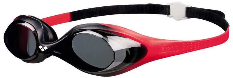 [AUSTRALIA] - Arena Spider Jr Mirror Swim Goggles Red, Smoke, Black Non-Mirror Lens 