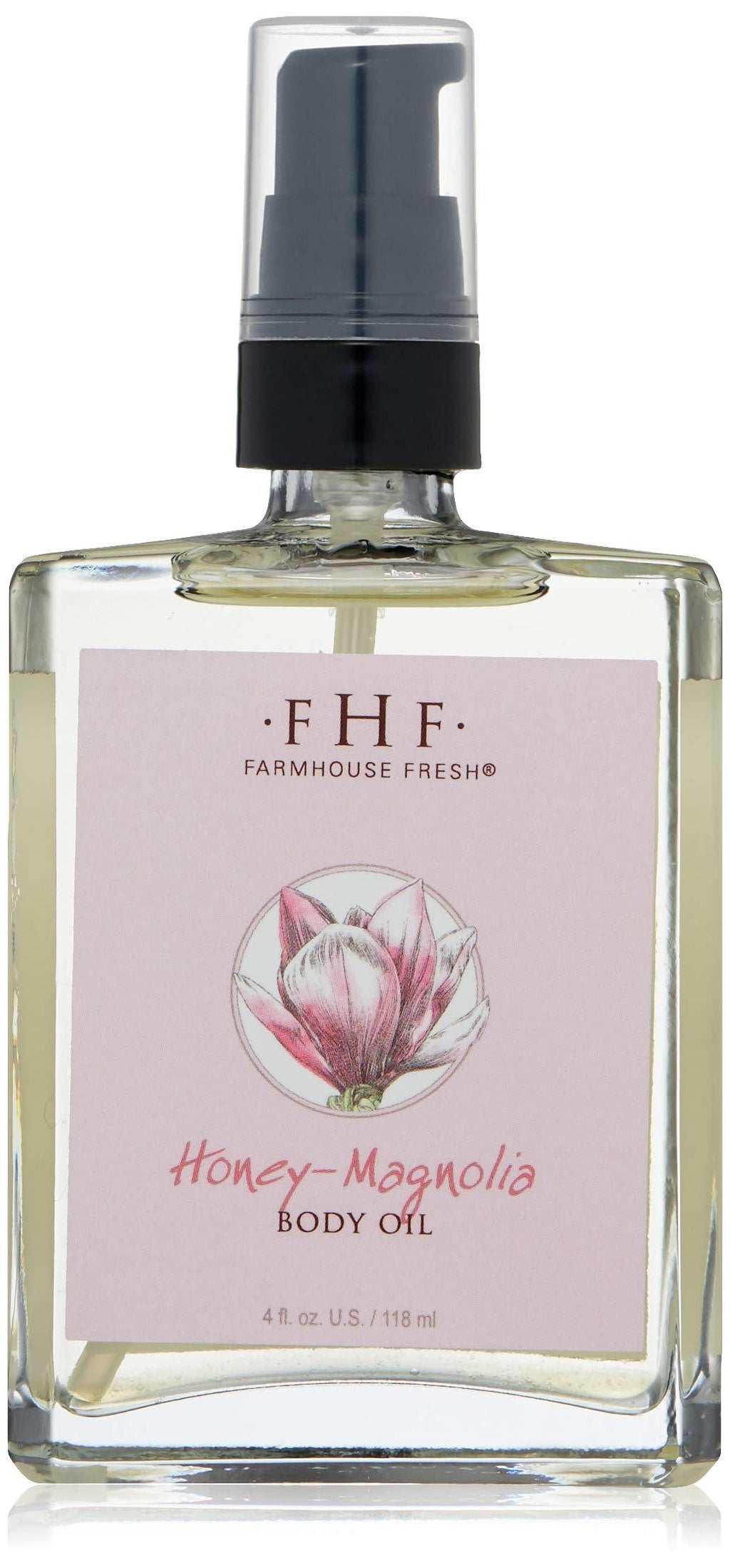 FarmHouse Fresh Honey Magnolia Body Oil 4 Fl Oz - BeesActive Australia