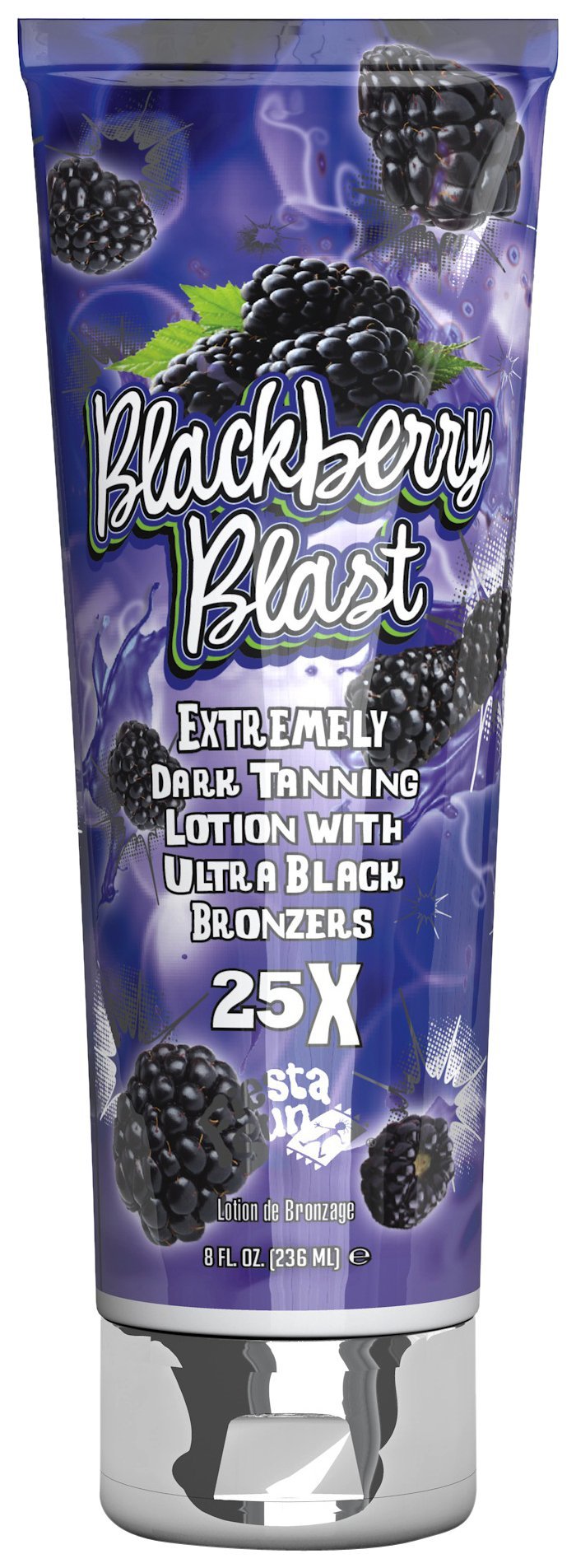 Fiesta Sun Blackberry Blast Dark Tanning Lotion - BeesActive Australia