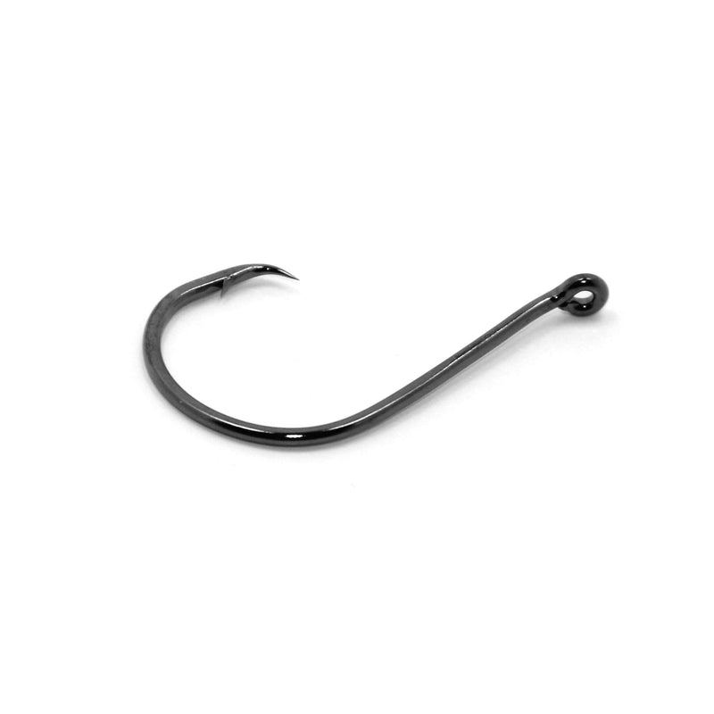 Gamakatsu Circle Offset Point Octopus Hook-Pack of 25 (Black) 4 - BeesActive Australia