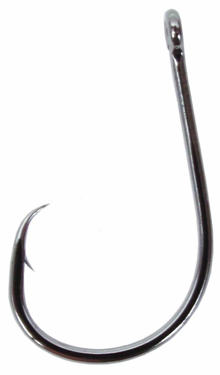 [AUSTRALIA] - Gamakatsu Octopus Circle Hooks, Straight Eye, Inline Point, Size 6, Ns Black, 25-Pack 25 Pack 8/0 