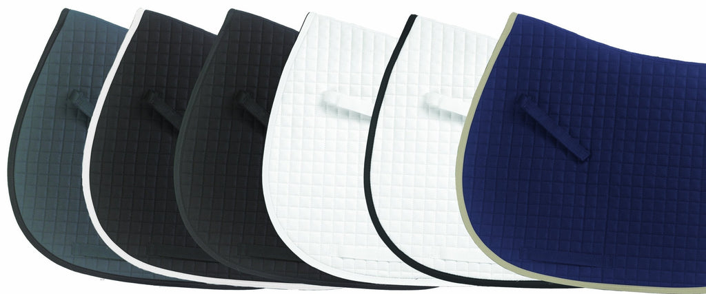 [AUSTRALIA] - Centaur Imperial Dressage Pad One Size White/White 